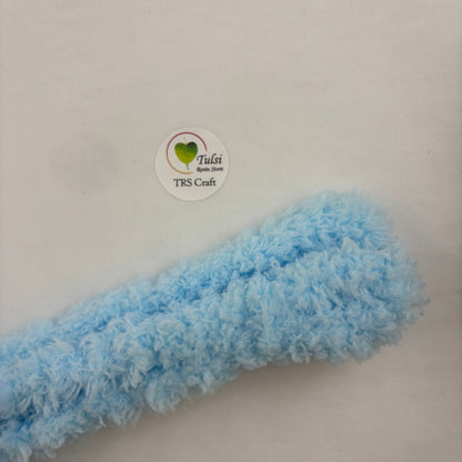 Coral Fleece Pipe Cleaners SkyBlue Tulsi Resin Store