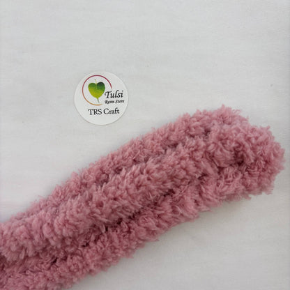 Coral Fleece Pipe Cleaners Dusty Pink Tulsi Resin Store