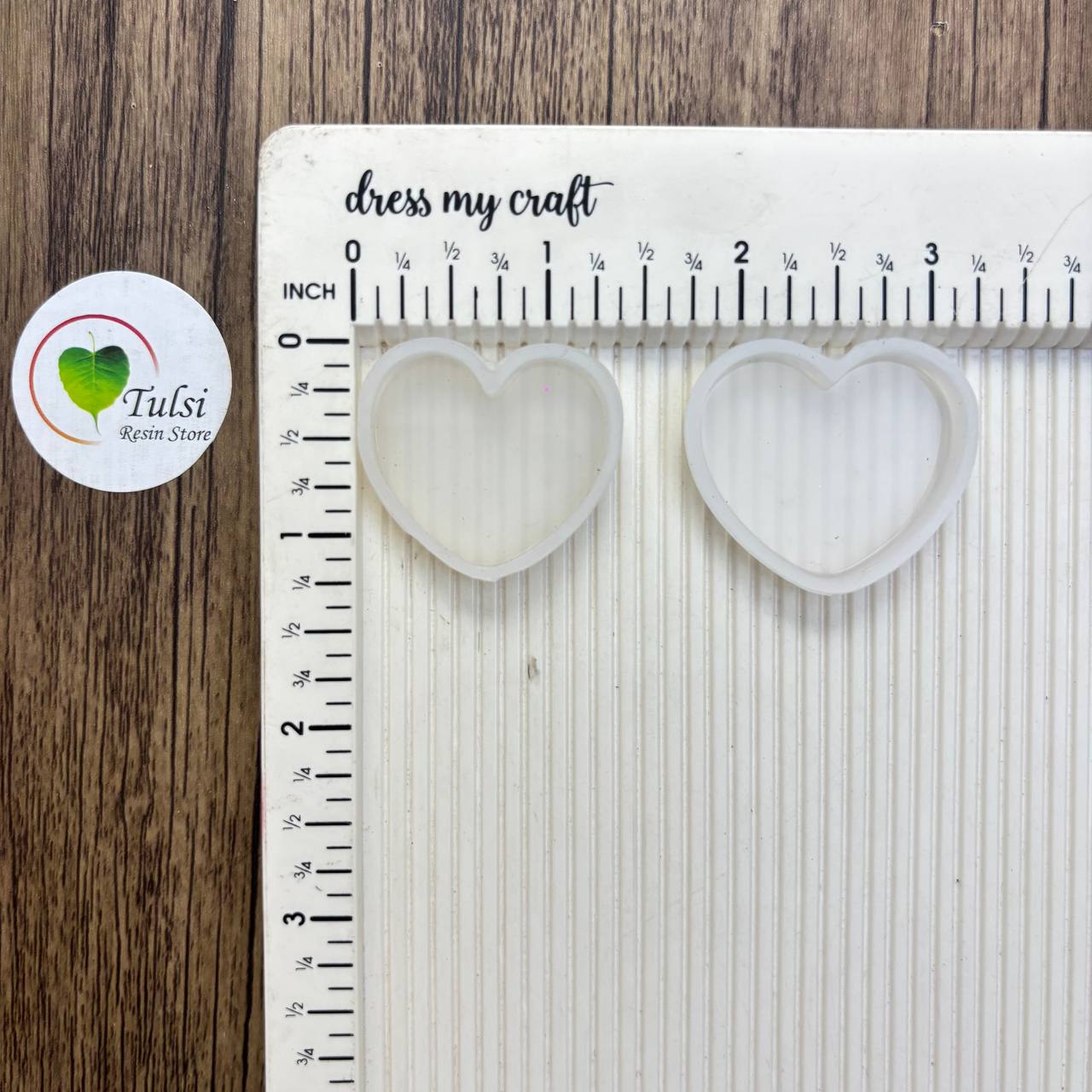 Mini Heart Shape Mould Tulsi Resin Store