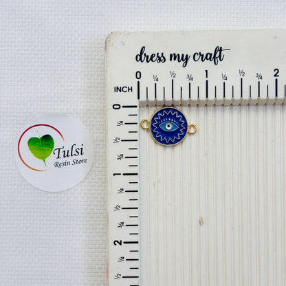 Evil Eye Charm With Two Hooks - I
