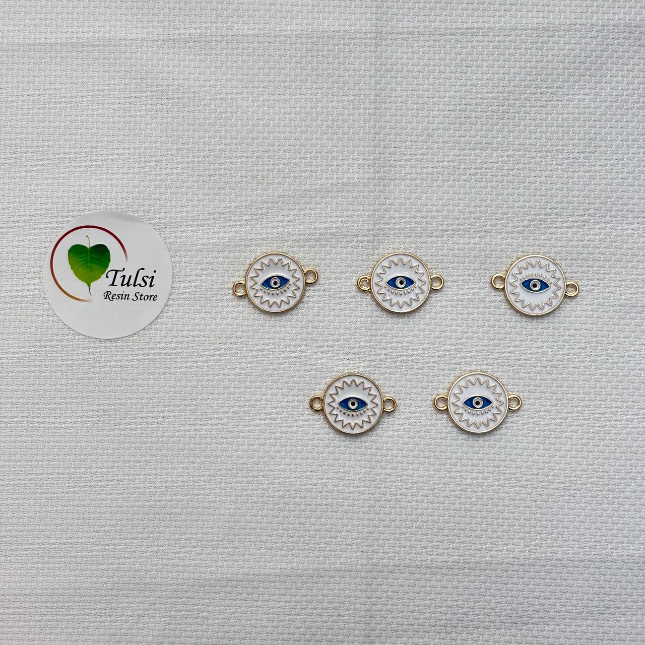 Evil Eye Charm With Two Hooks - I