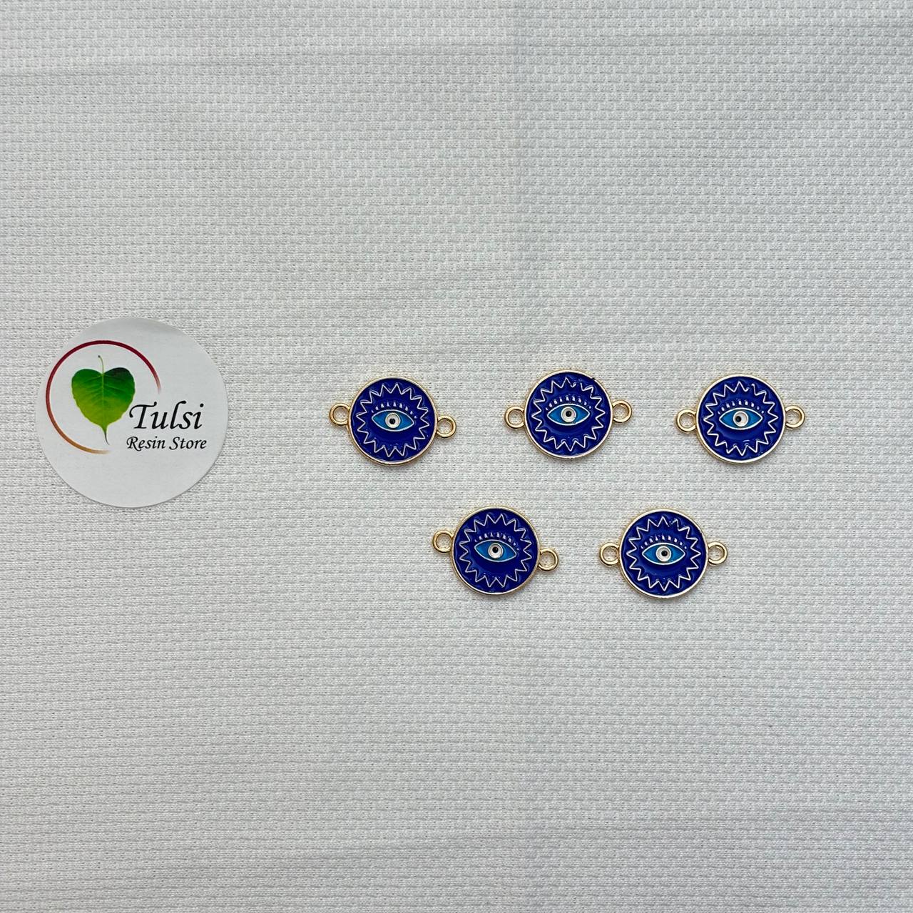 Evil Eye Charm With Two Hooks - I