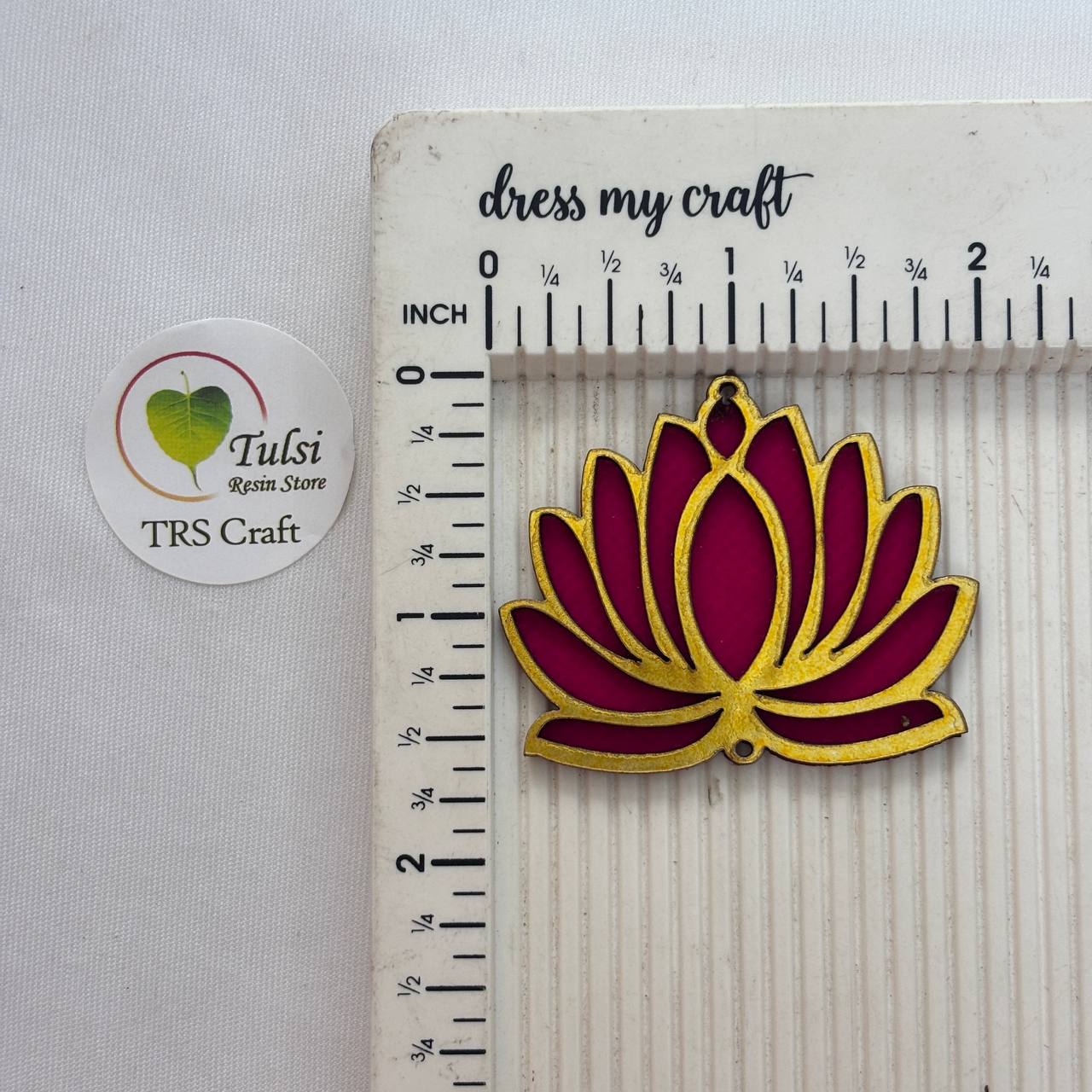 Small Lotus Hanging (2 pcs) - - Tulsi Resin Store