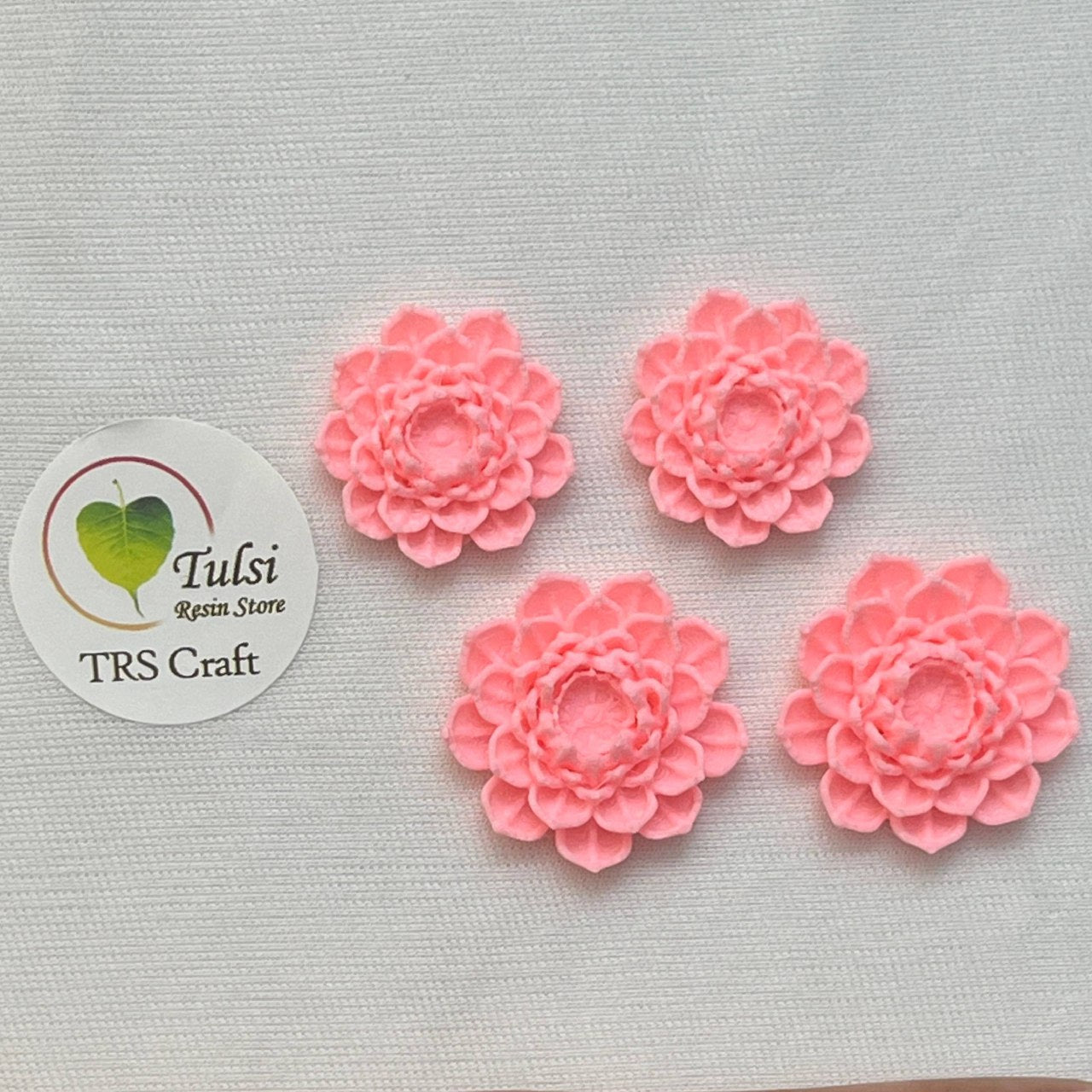 3D Miniature (A19) - Pink Lotus Tulsi Resin Store