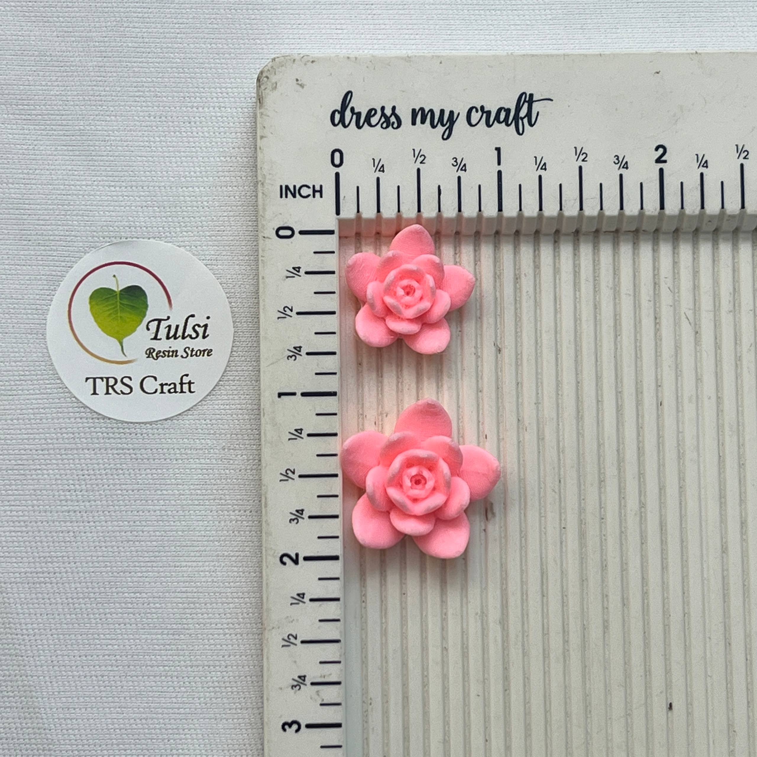 3D Miniature (A20) - Pink Lotus Tulsi Resin Store