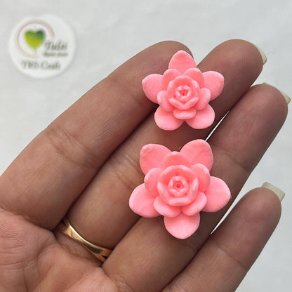 3D Miniature (A20) - Pink Lotus Tulsi Resin Store