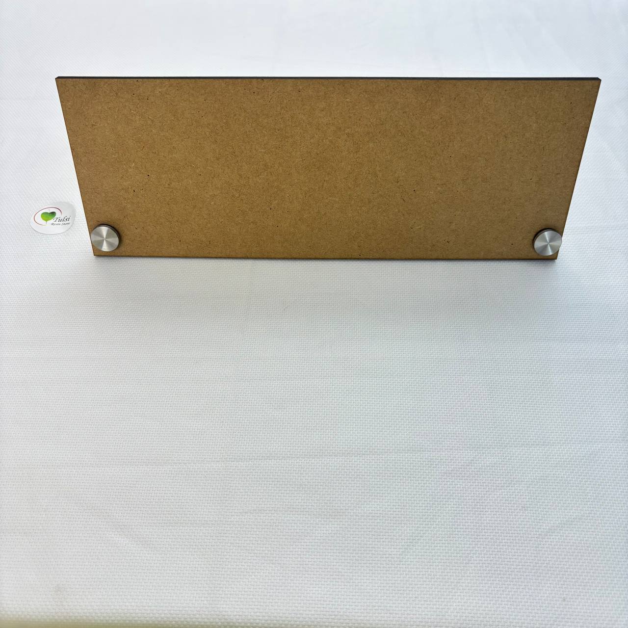 MDF Nameplate With Stud Hook Tulsi Resin Store