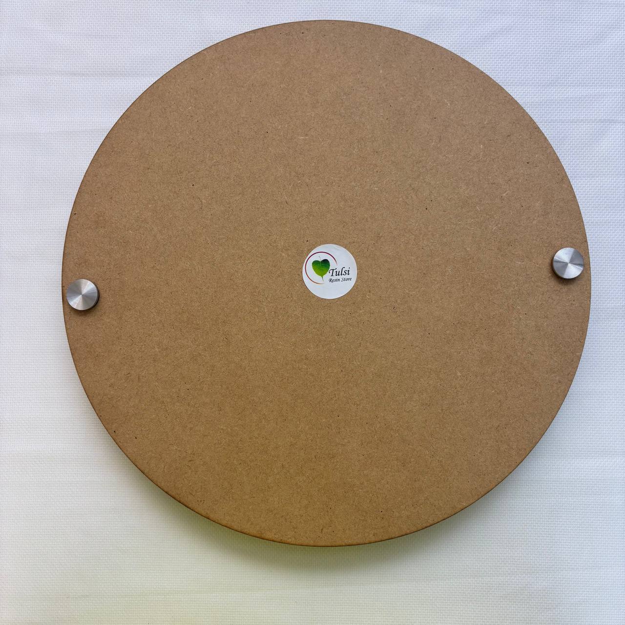 MDF Nameplate With Stud Hook Tulsi Resin Store