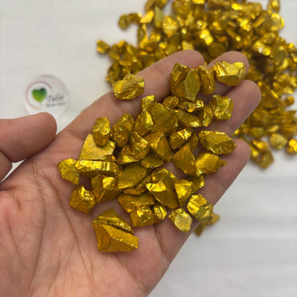 Plated/ Polished Crystals - Gold - tulsiresin