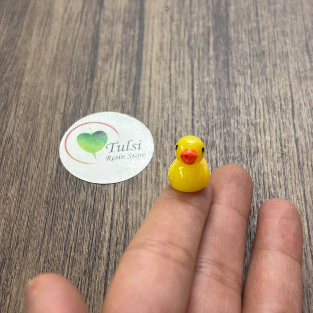 3D Duck Miniature (A) Tulsi Resin Store