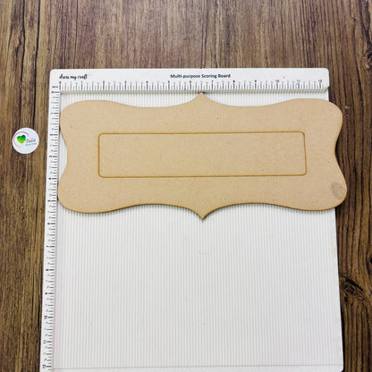 MDF Name Plate - D3