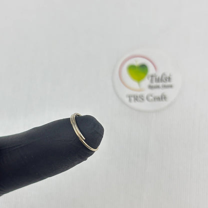 Connector Double Ring (50 pcs) - - Tulsi Resin Store