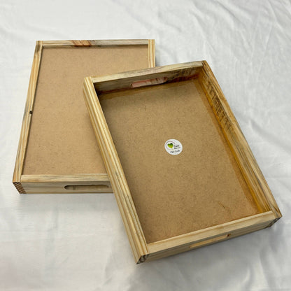 Wooden Tray Tulsi Resin Store