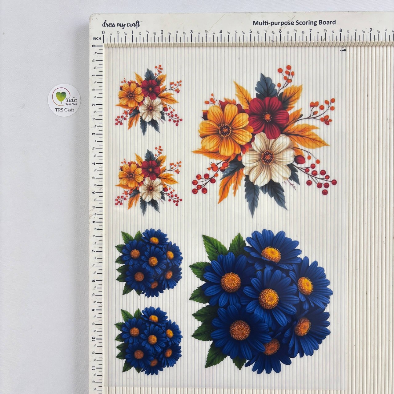 A4 insert Sheet - Aesthetic Floral (D) Tulsi Resin Store
