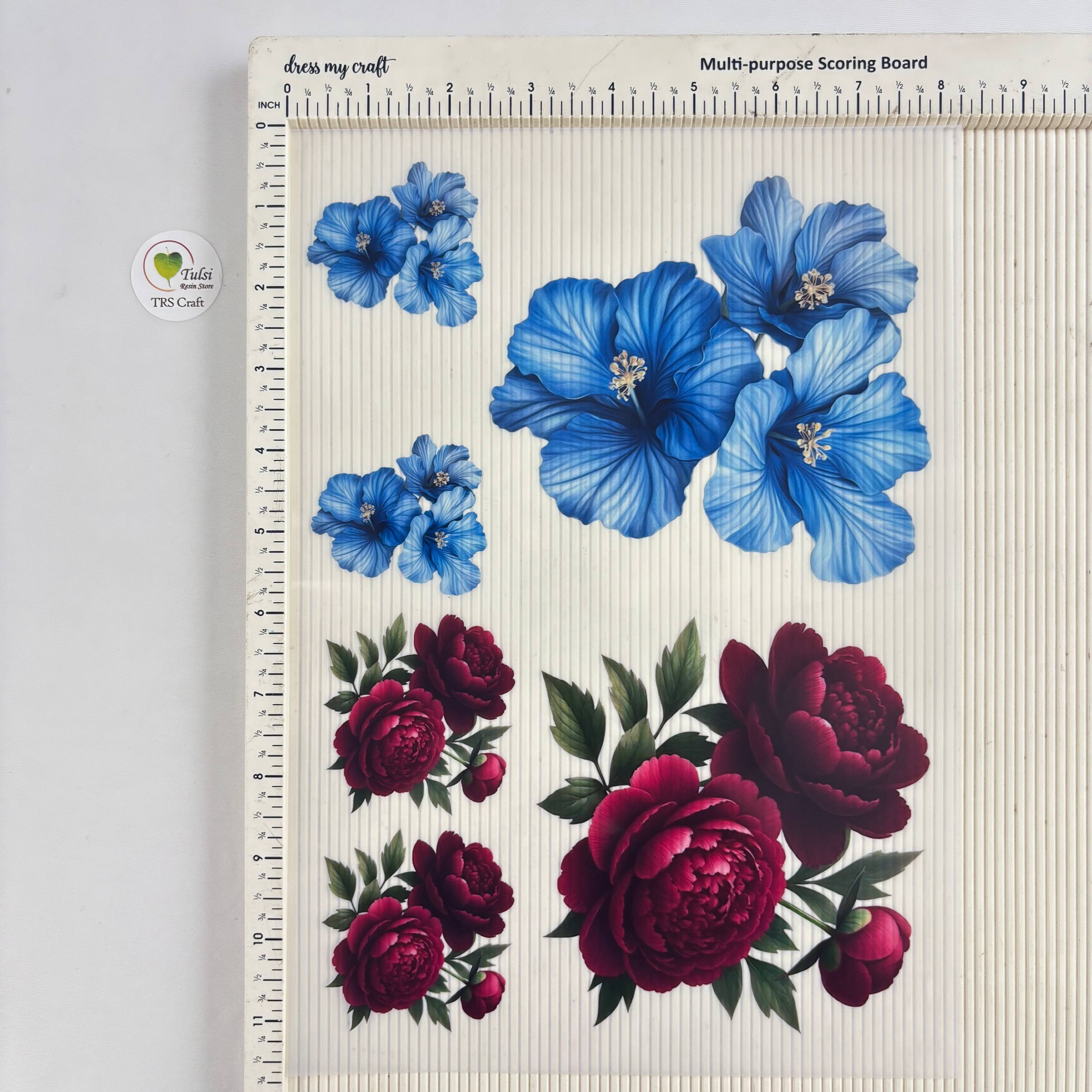 A4 insert Sheet - Aesthetic Floral (E)