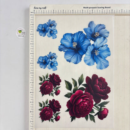 A4 insert Sheet - Aesthetic Floral (E)