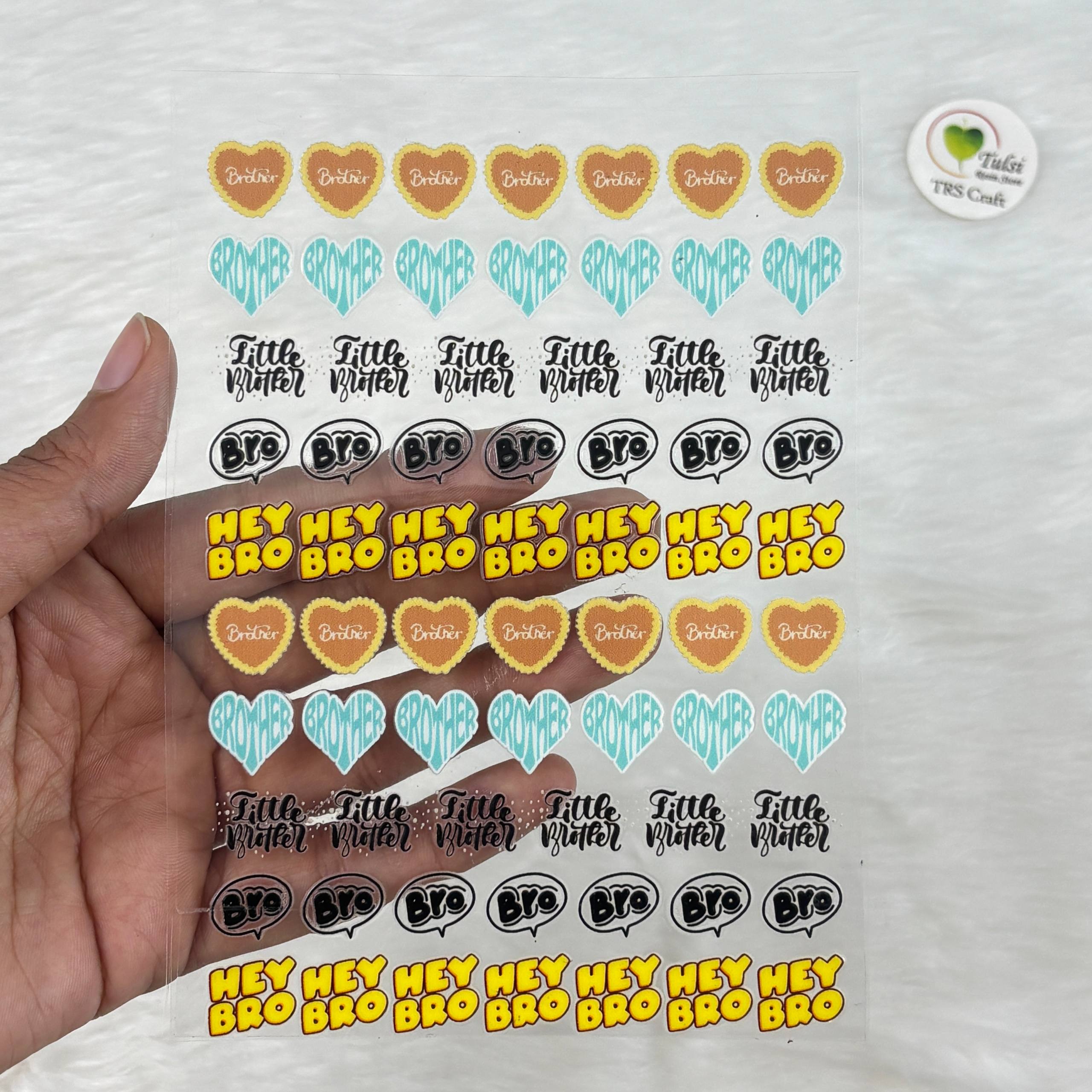 A6 UV DTF Sticker - Mix Rakhi (D)