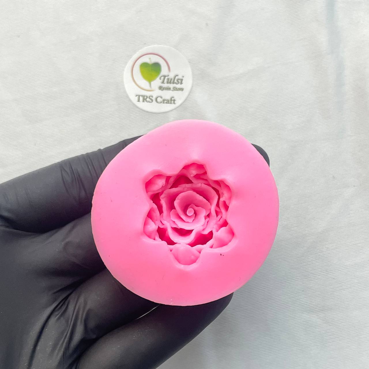 Pink Rose Mould (A) Tulsi Resin Store