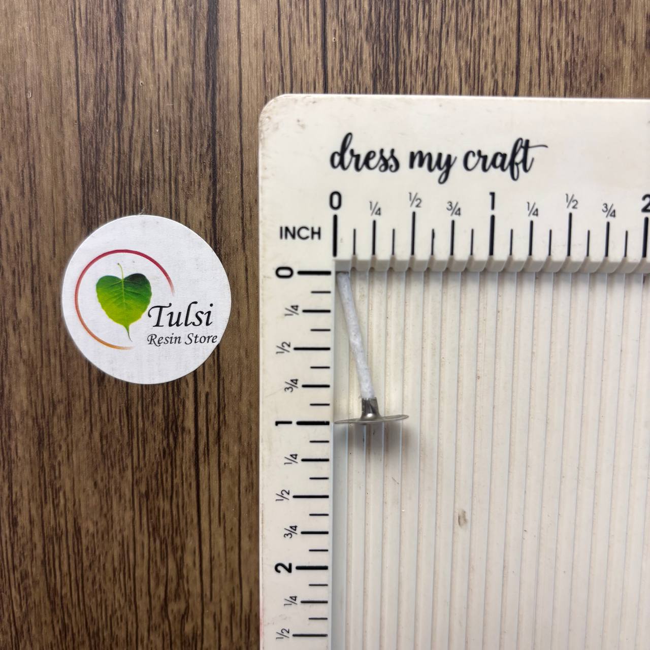 Candle Wicks (A) - Cotton Pre-Waxed 1" Tulsi Resin Store