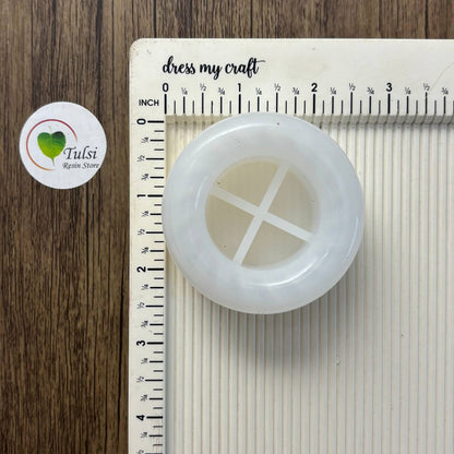 Twisted Round Candle Holder Mould