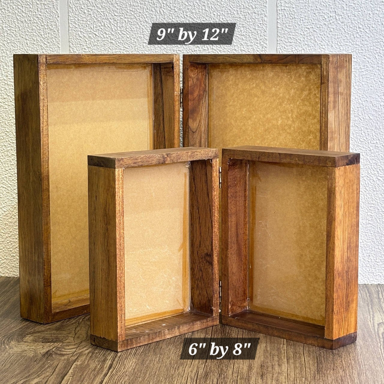 Teakwood Floating Frame (B) - Book