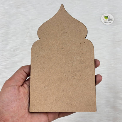 Temple Shape MDF Base
