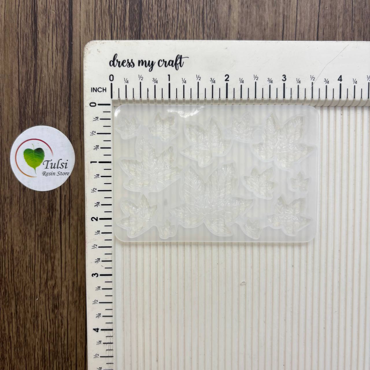 3D Leaf Mould (D) - Maple - - Tulsi Resin Store