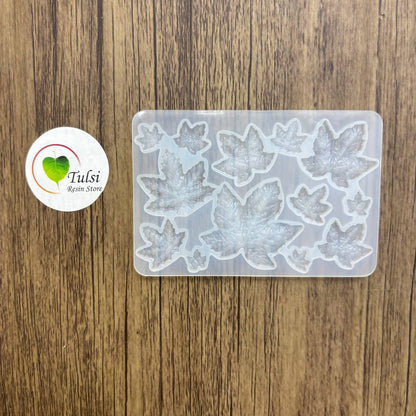 3D Leaf Mould (D) - Maple - - Tulsi Resin Store