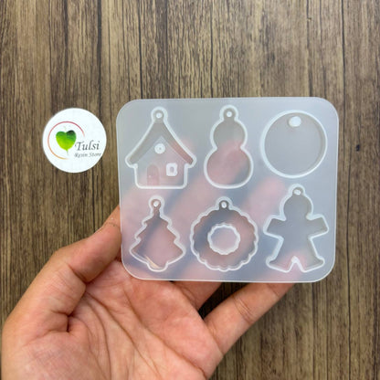 Keychain Mould (E) - Christmas