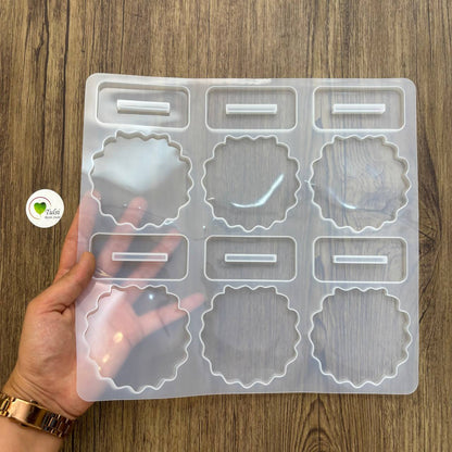 Round Frame With Stand Mould (A) - 6 Cavity