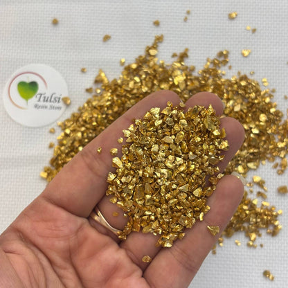 Golden Plated Crystals tulsiresin