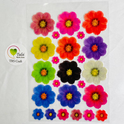 A6 UV DTF Sticker - Floral (T)