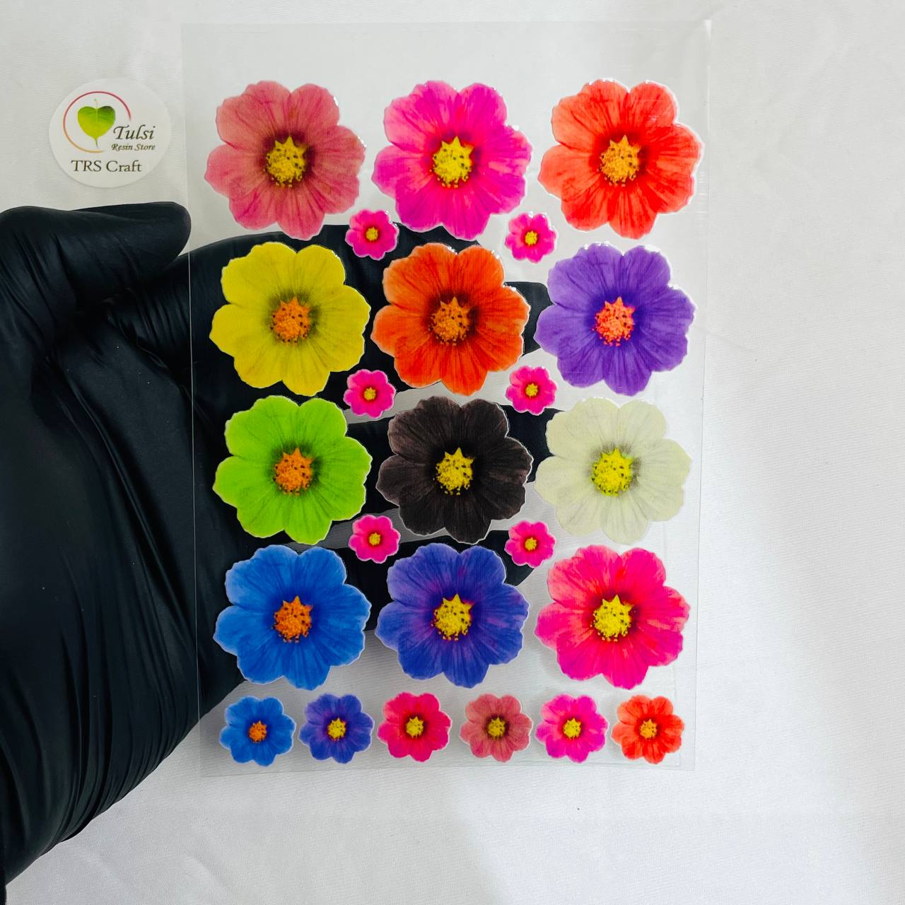 A6 UV DTF Sticker - Floral (T)