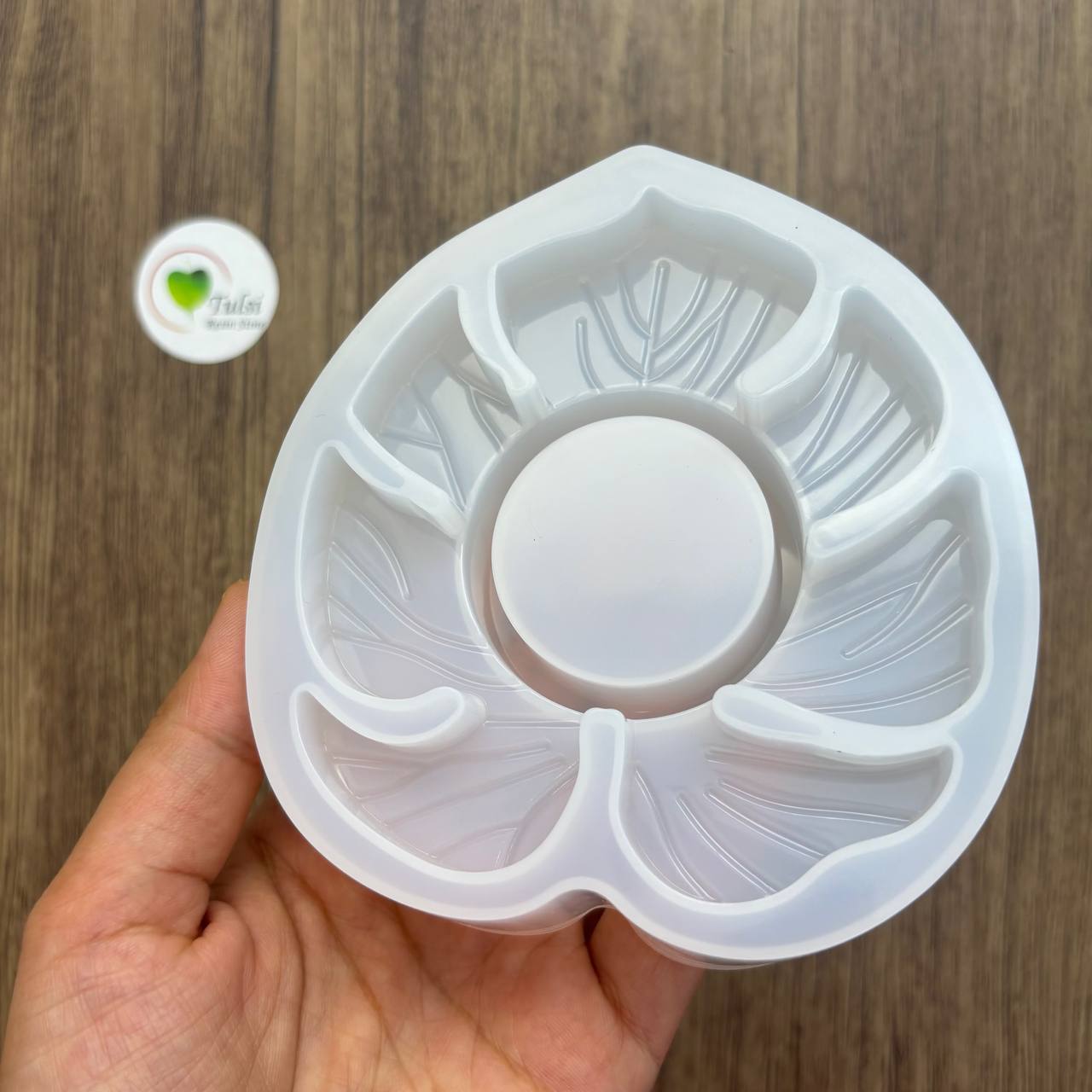 Leaf T-Light Holder Mould (A)