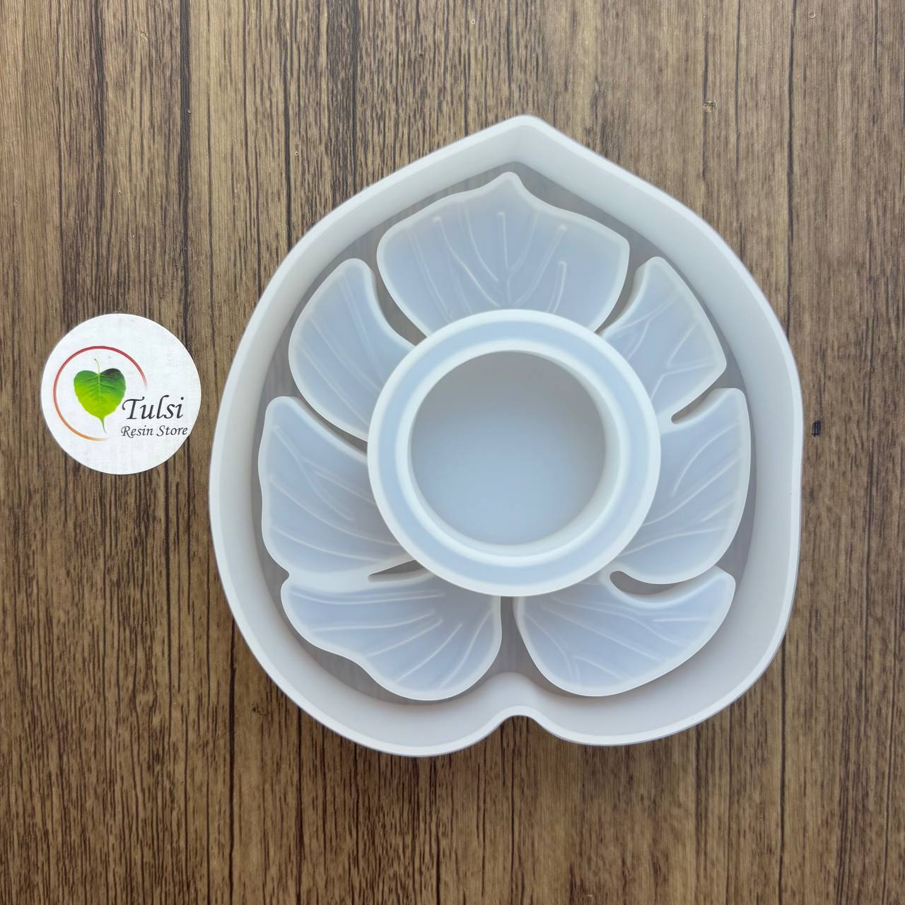 Leaf T-Light Holder Mould (A)