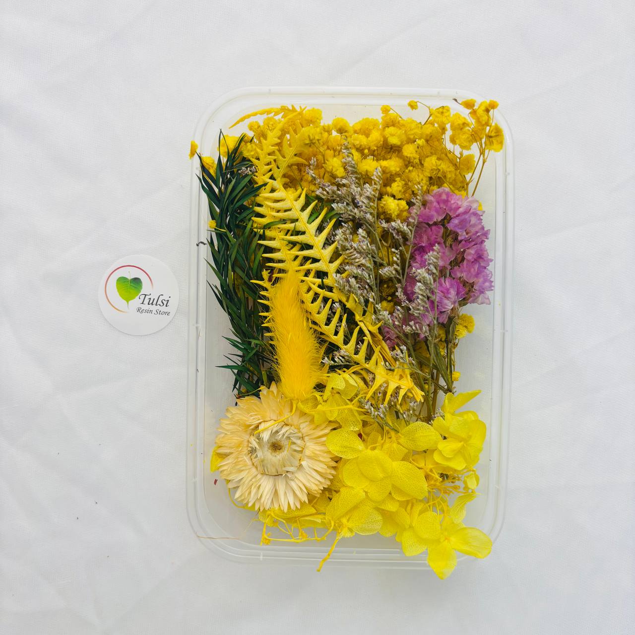 Dry Flower For Resin Art Code - C Tulsi Resin Store