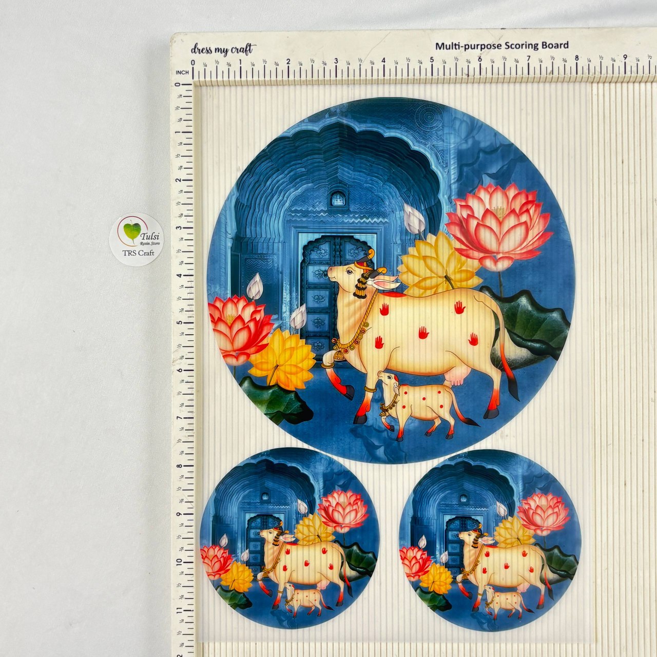 A4 insert Sheet - Pichwai Theme (C)