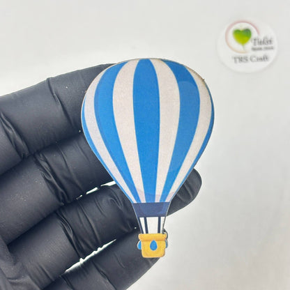 MDF Printed Hot Air Balloon Cutout Tulsi Resin Store