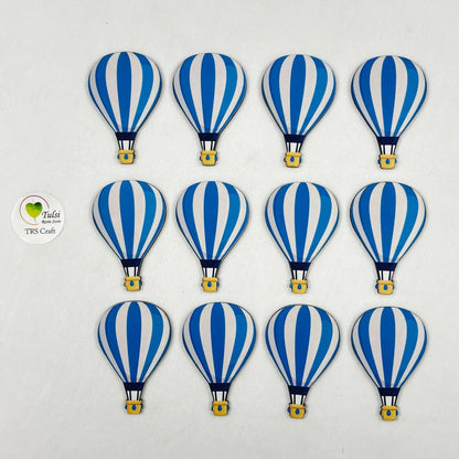 MDF Printed Hot Air Balloon Cutout Tulsi Resin Store