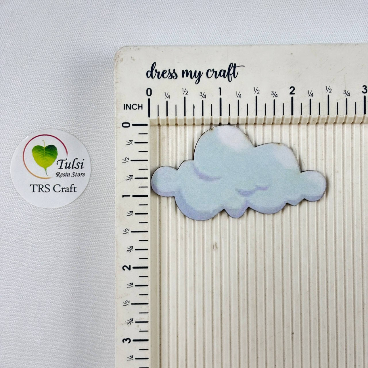 MDF Printed Cloud - Set of 2 Tulsi Resin Store