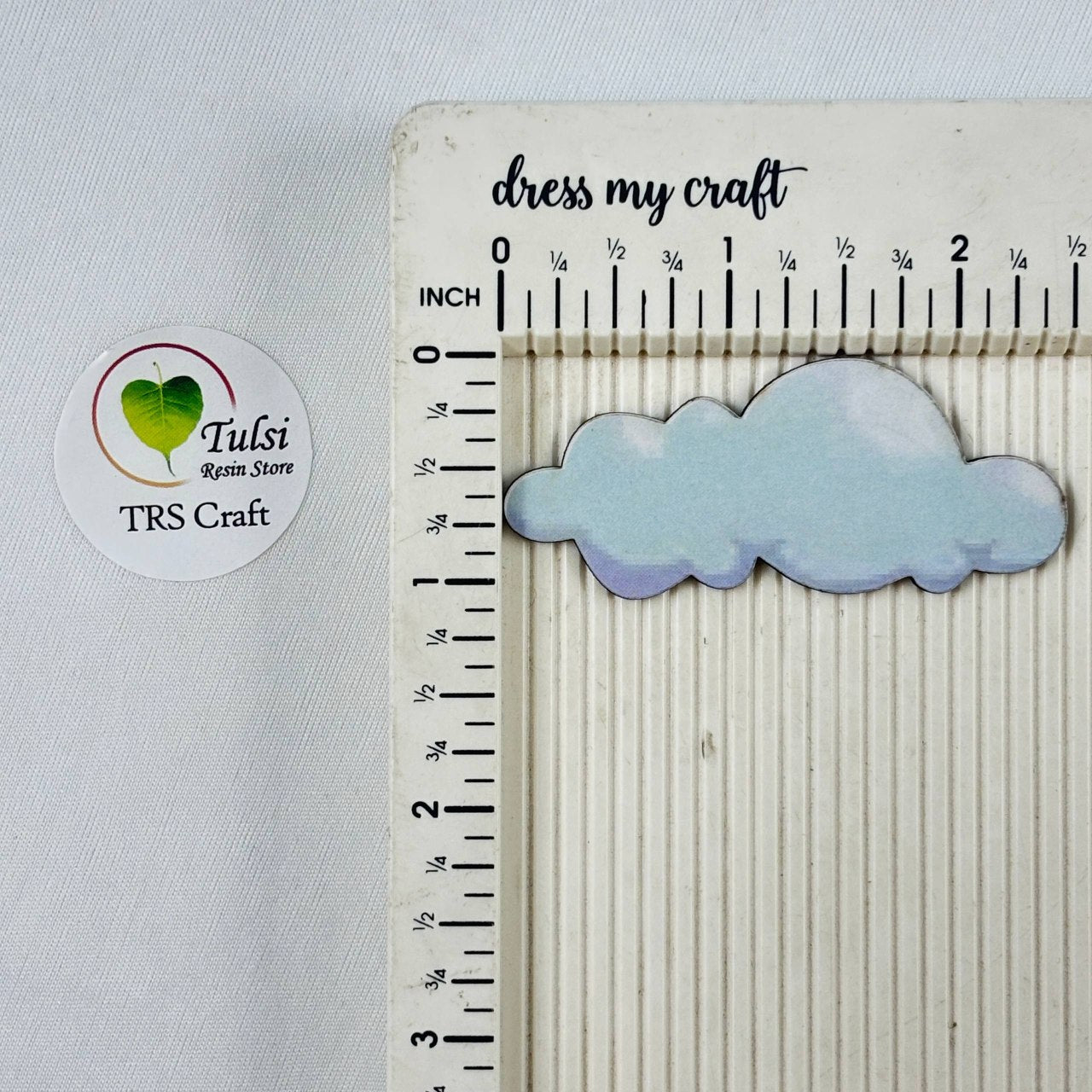 MDF Printed Cloud - Set of 2 Tulsi Resin Store