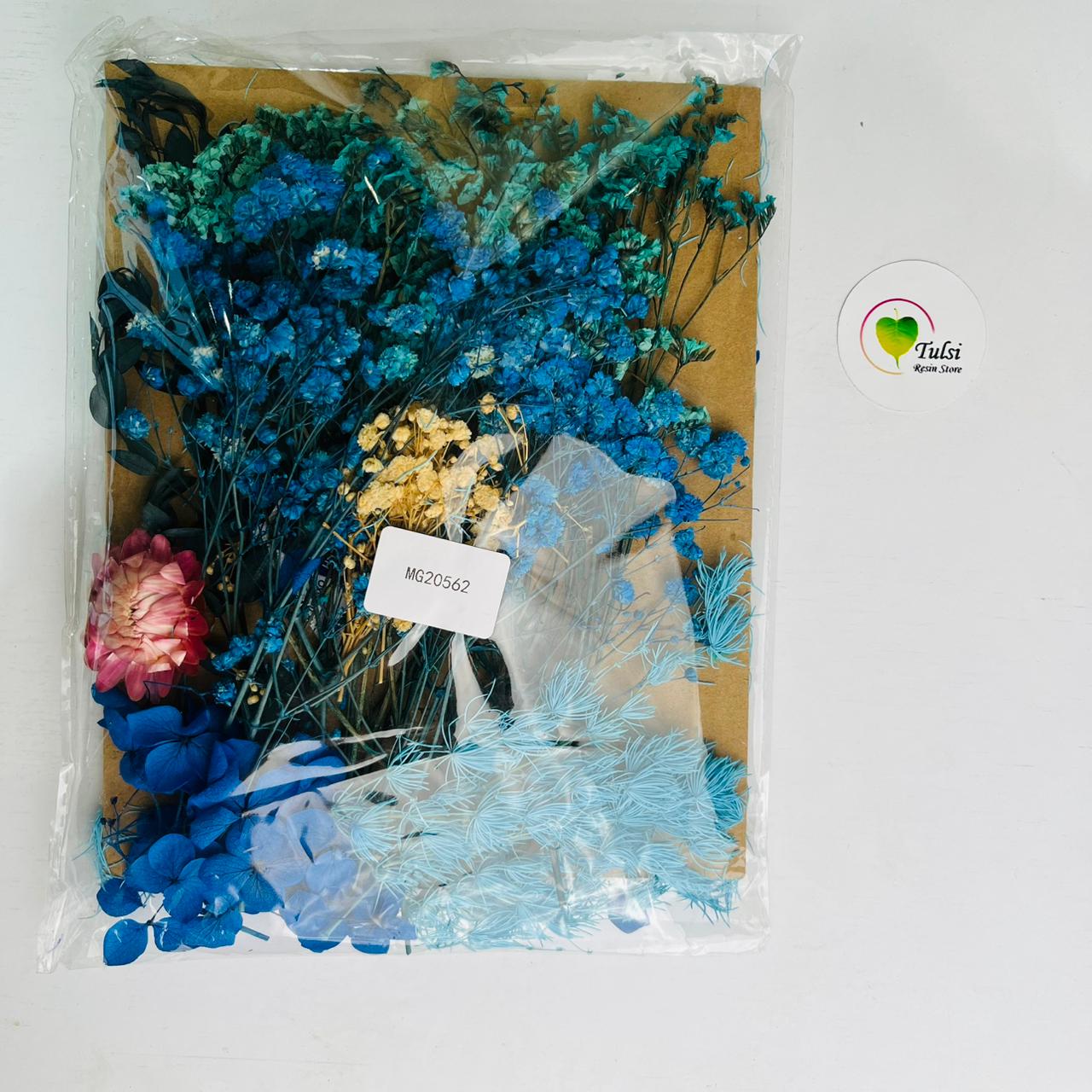Mix Dry Flower Sheet - A3 Tulsi Resin Store
