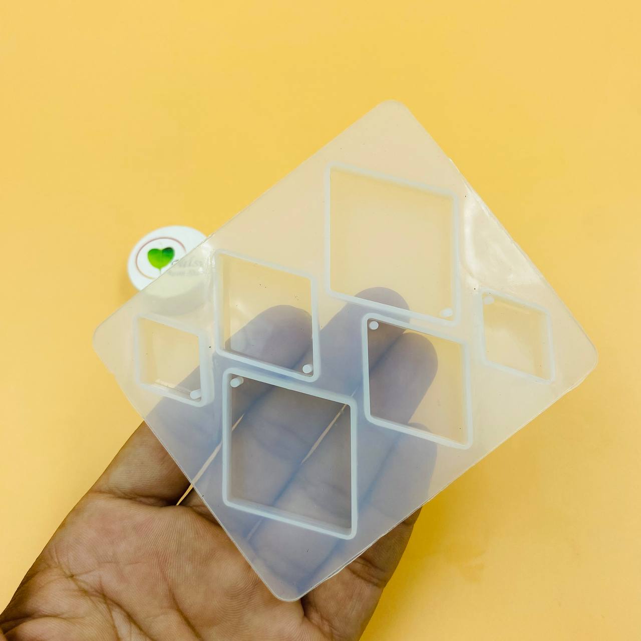 6 Cavity Diamond Mould Tulsi Resin Store