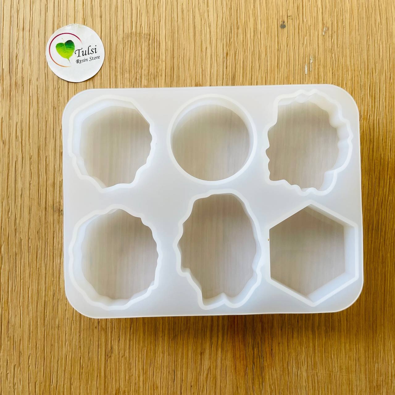 6 Cavity Small Candle & Paper Weight Mould