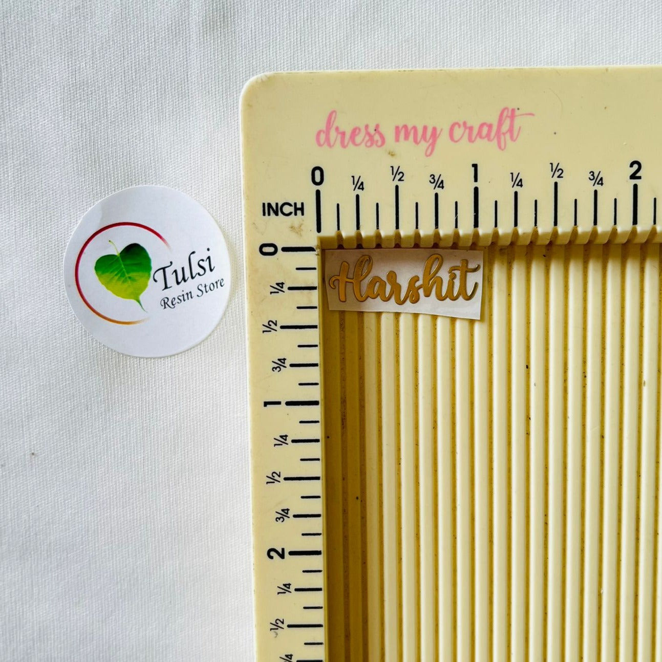 Custom Metal Sticker - For Rakhi (A001)