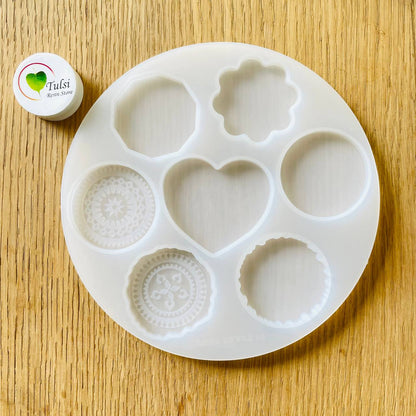 7 Pcs Pop-Socket Mould Tulsi Resin Store