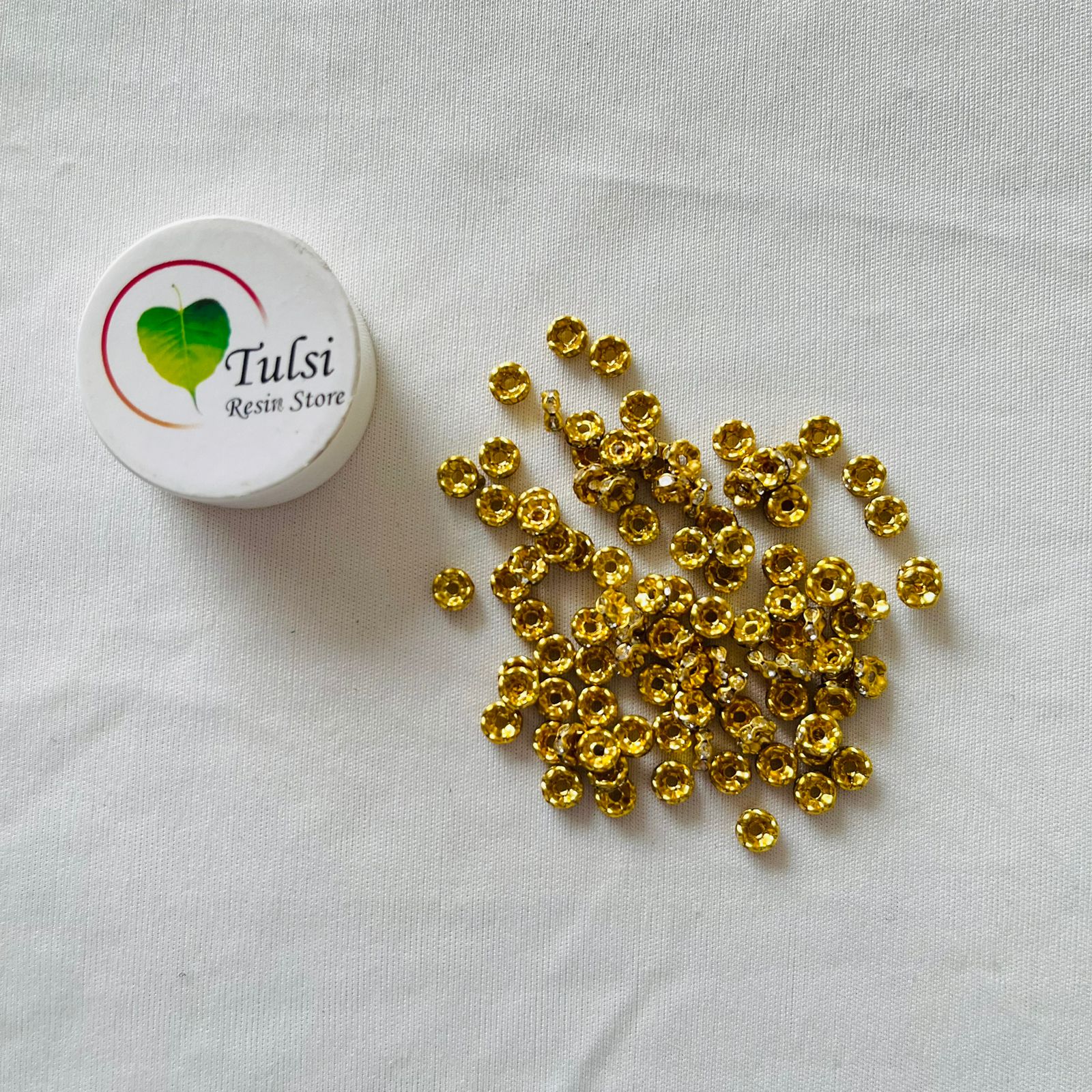Diamond Beads (B) - Golden