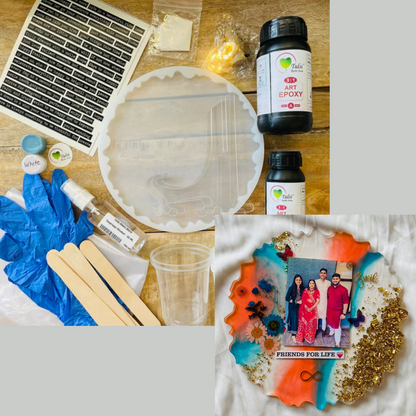 DIY Agate Frame Kit Tulsi Resin Store