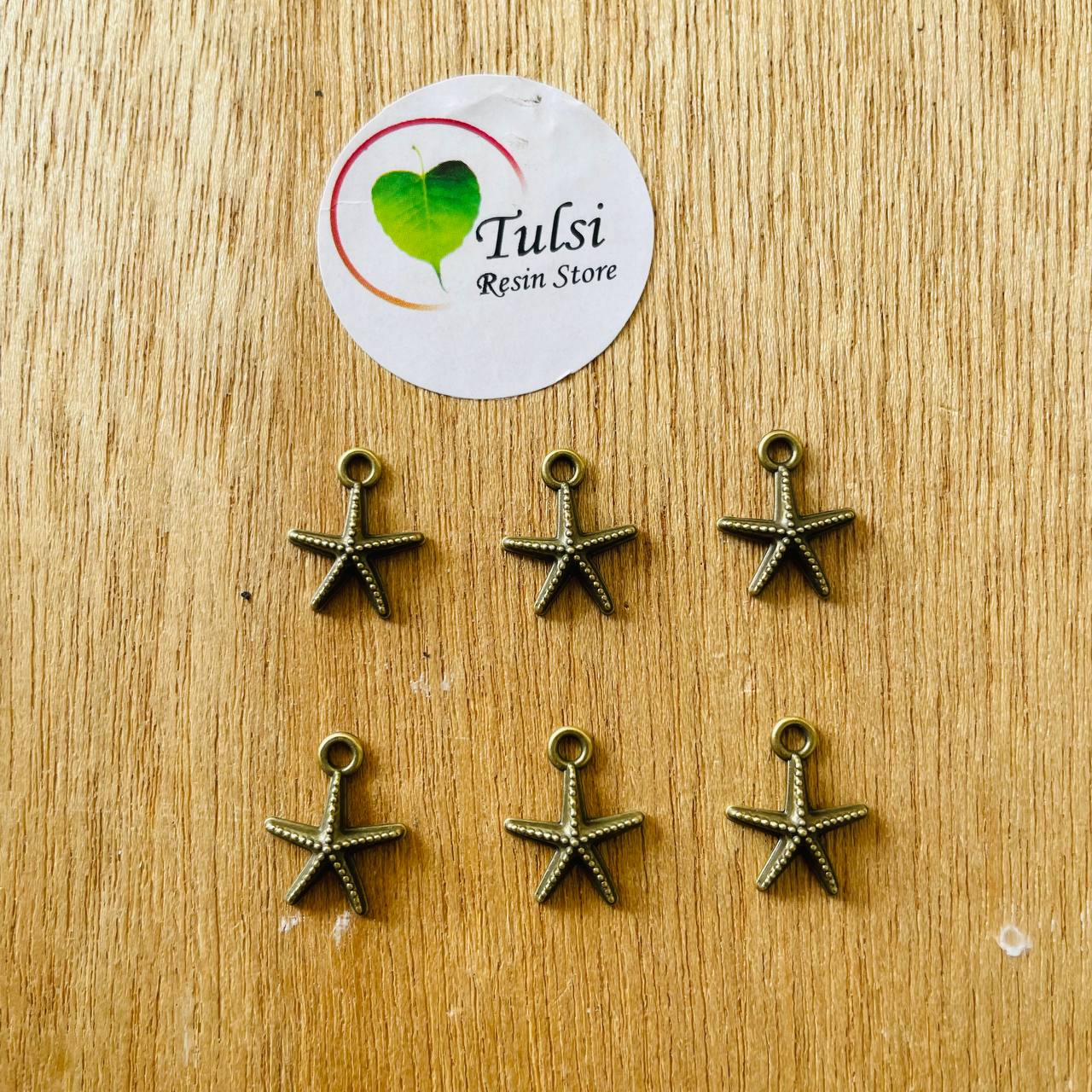 Antique Charm - Starfish (A) (5pc)