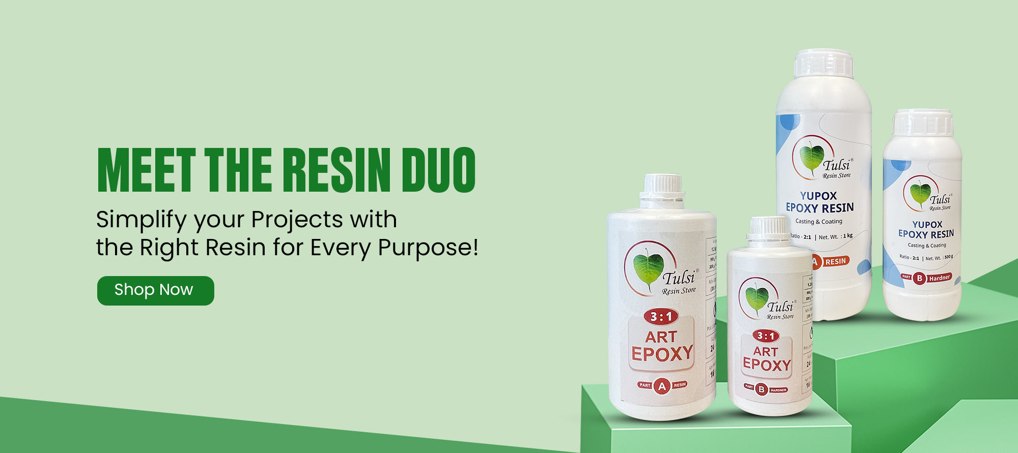 Epoxy resin art kit for beginners